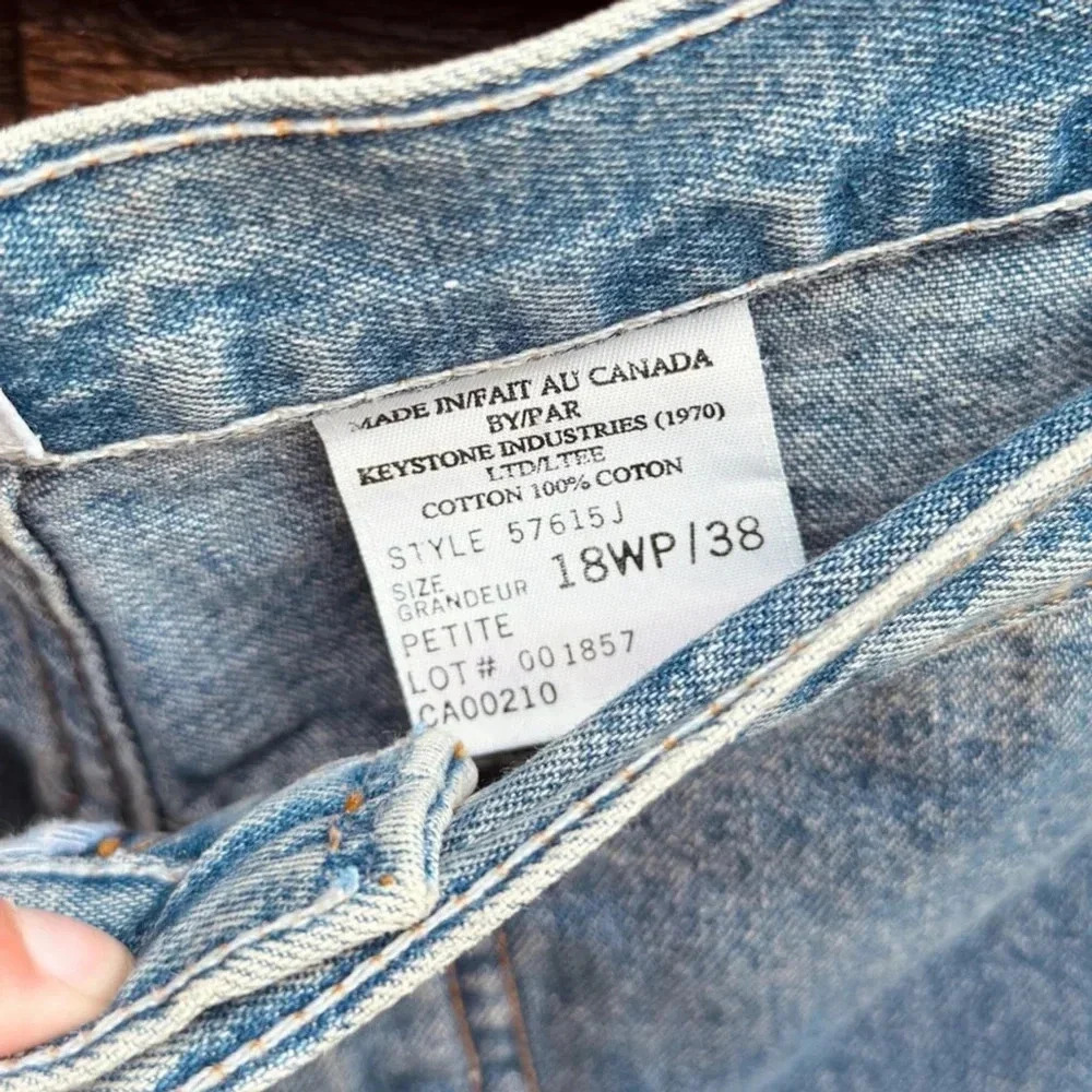 Vintage French Dressing High Rise Jeans - Size 18 - Picture 8 of 8